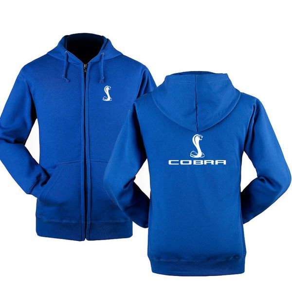 

spring & autumn cobra zipper hoodies outerwear male casual coat brand zipper hoodies &sweatshirts t