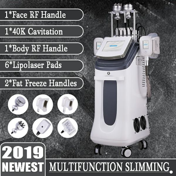 

2019 new fat ing machine for fat removal body slimming cryo therapy slimming machine 2 ing handles