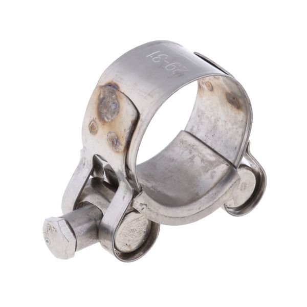 

universal 29-31mm motorcycle exhaust pipe clamp caliper - stainless steel