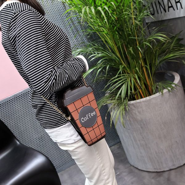 

2020 новый мультфильм милый кофе чашка crossbody сумки для женщин