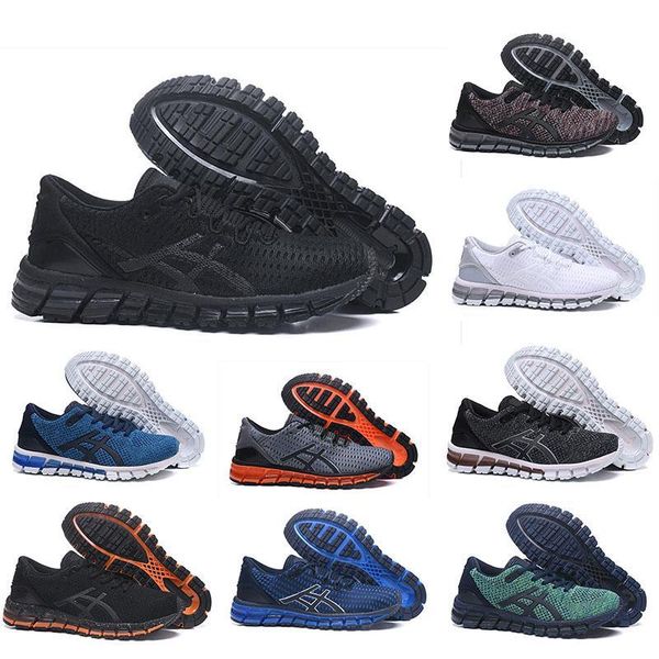 

wholesal retail asic running shoes gel-quantum 360 shift cushioning weaves vamp black white red blue mens designer shoes 3a 05