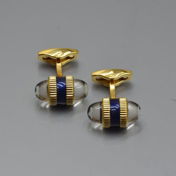 

2021 luxury jewelry men's cuff links classic logo shirt designer cufflinks wholesale price with box lm-15, Silver