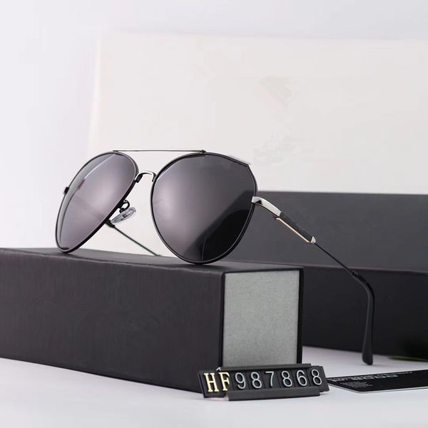 

new polarized retro sunglasses men's mirror metal pilot glasses night vision mirror 8503 factory wholesale