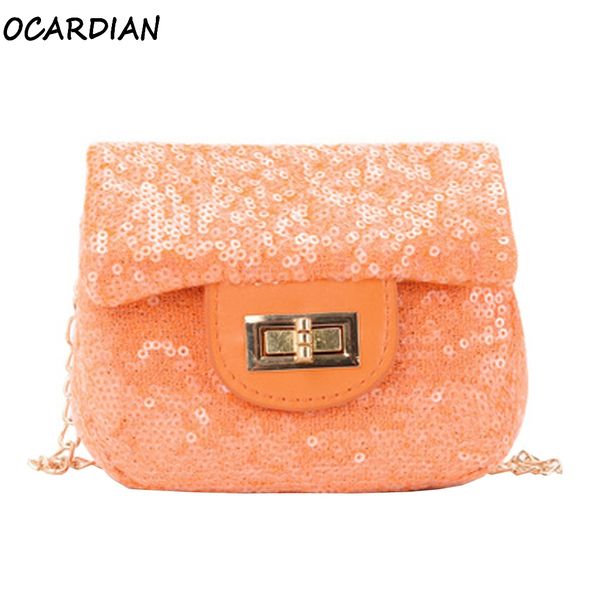 

ocardian handbags coin purses small clear purses summer children grils sequins print shoulder fashion messenger bag dropship a25