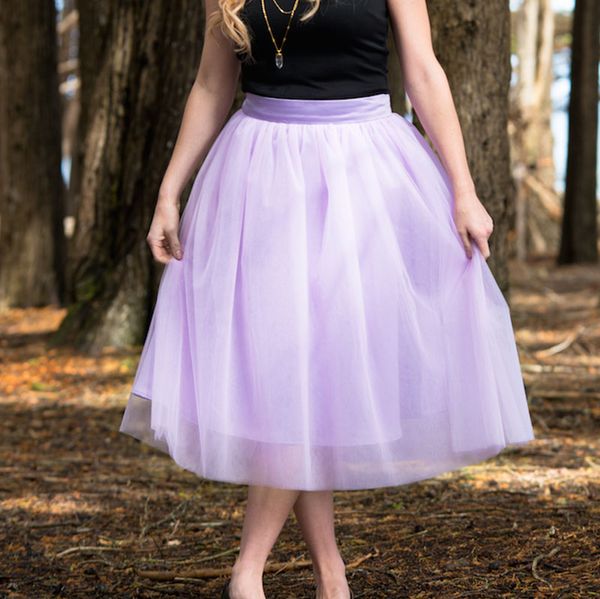 

custom made women tulle skirt women lavender secret knee length ball gown girls tutu plus size tulle skirts 5xl xxxxl, Black