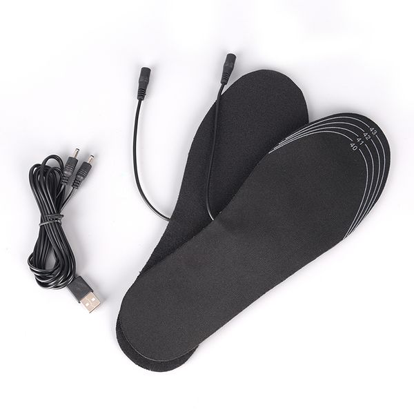 

electrically thermal usb heated insoles rechargeable electric battery warmer shoes heater winter keep warm insole