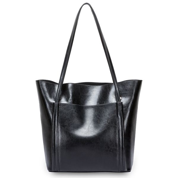 

yilunxi european and american style women bag large capacity female handbag pure color elegant shoulder bag simple messenger