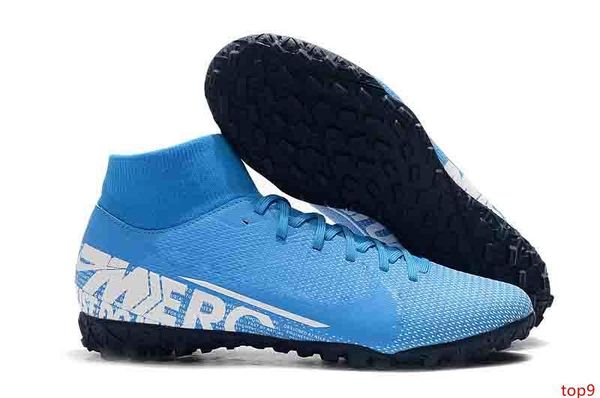 

2019new mens high tops бутсы mercurial superfly vii клуб tf футбольные бутсы superflyx 7 крытый turf футбол бутсы