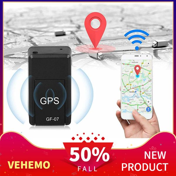 

durable auto mini gps tracker locator car plastic gf-07 portable 1pc mini gps tracker magnetic locator