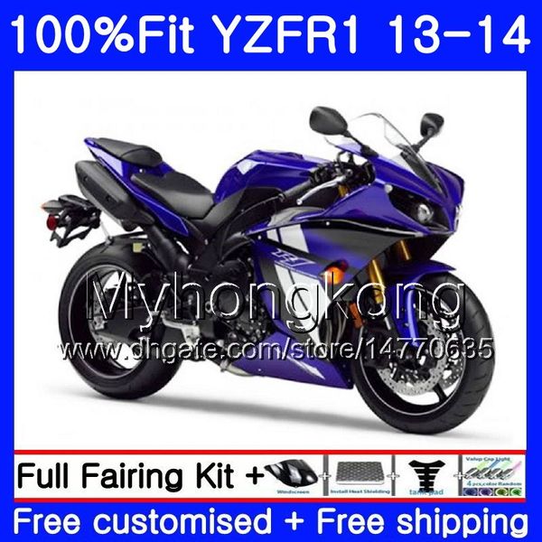 Einspritzkörper für Yamaha YZF 1000 YZF R 1 YZFR1 2013 2014 242HM.0 YZF-1000 YZF R1 YZF1000 YZF-R1 13 14 Vollverkleidungssatz