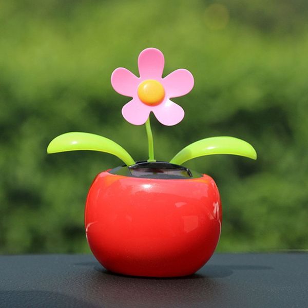 

car accessories solar powered dancing flower swinging animated dancer toy car decoration