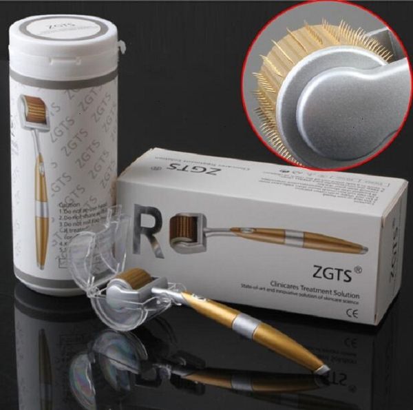 Zgts Luxury 192 ZGTS Titainium Aloy MicroIgle Derma Roller с 192 иглы Dermaroller бесплатный капля хорошее качество