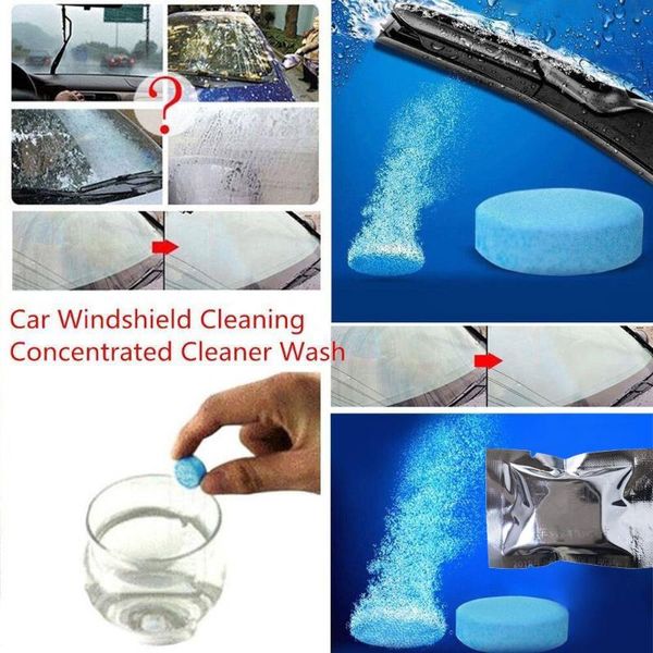 

carprie уходу за автомобилем 20шт автоматический автомобиль лобовое стекло мойка стекол мытье концентрированный шипучие таблетки для мытья о