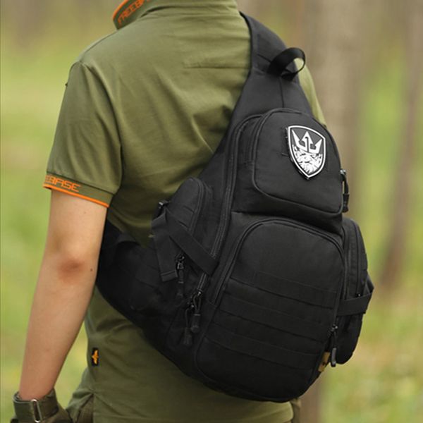 

tactical molle backpacks 14 inch lapbackpack 900d nylon sports bag camping hiking waterproof men travel rucksack
