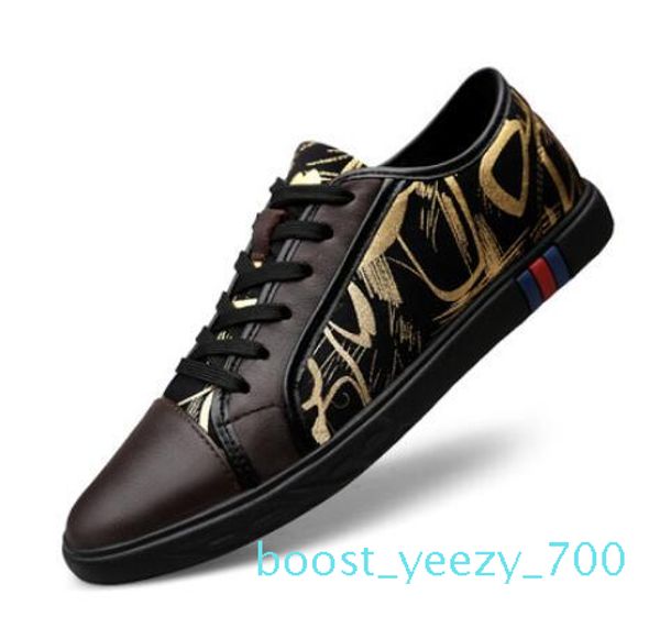 

spring autumn mens loafers men shoes casual fashion male lace flower shoes mens genuine leather flat leather design shoes for men 38-46 b70, Black