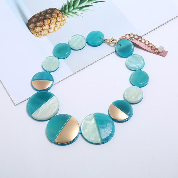 

cute fashion choker rope chain necklace women gothic colar collares de moda 2020 vsco girl boho jewelry collier kolye collar, Golden;silver