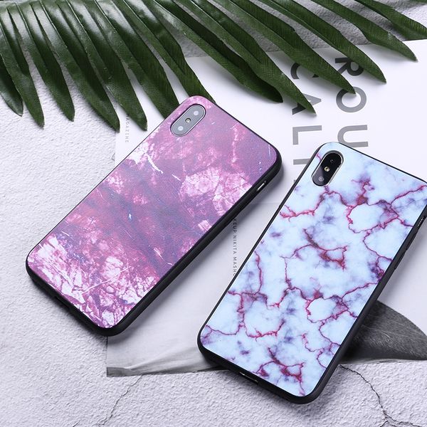 

imitation marble phone cases 2 in 1 for iphone xs max xr hard cell phone case for iphone 6 7 8 x plus