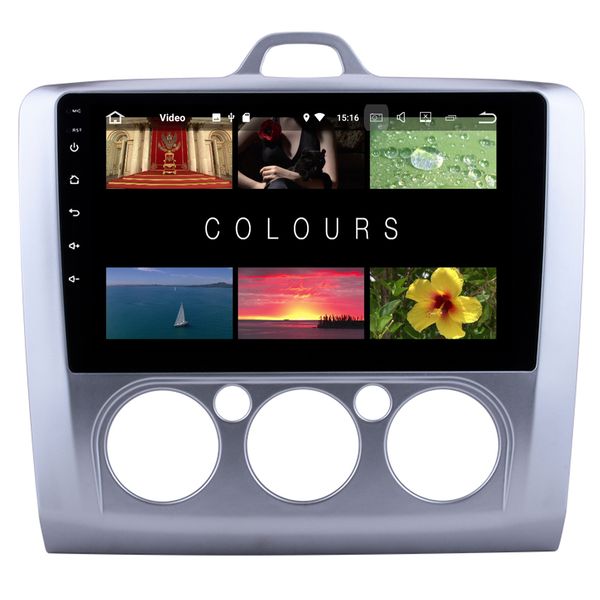 

roverone car radio navigation for for focus 2 ii 2004 - 2011 touch screen android gps bluetooth central multimedia + map car dvd
