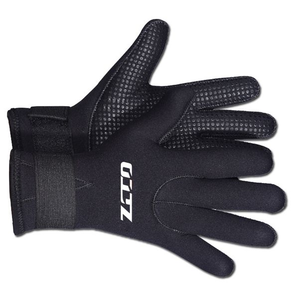 

synthetic rubber diving gloves anti-slip anti scratch waterproof underwater fishing hunting swimming warm spearfishing