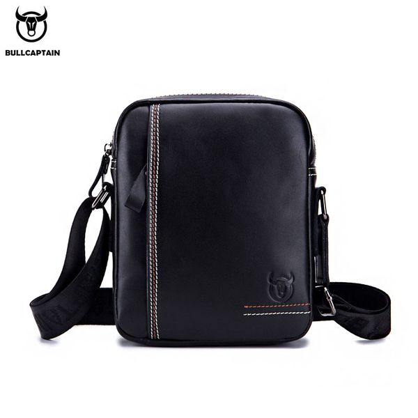 

bullcaptain leather men's leather shoulder bag casual handbag trend korean version of the shoulder messenger bag