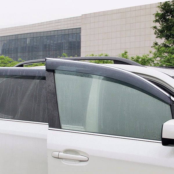 

2013-2018 for forester exterior window visor vent shade sun rain guard protector cover 4pcs car accessories