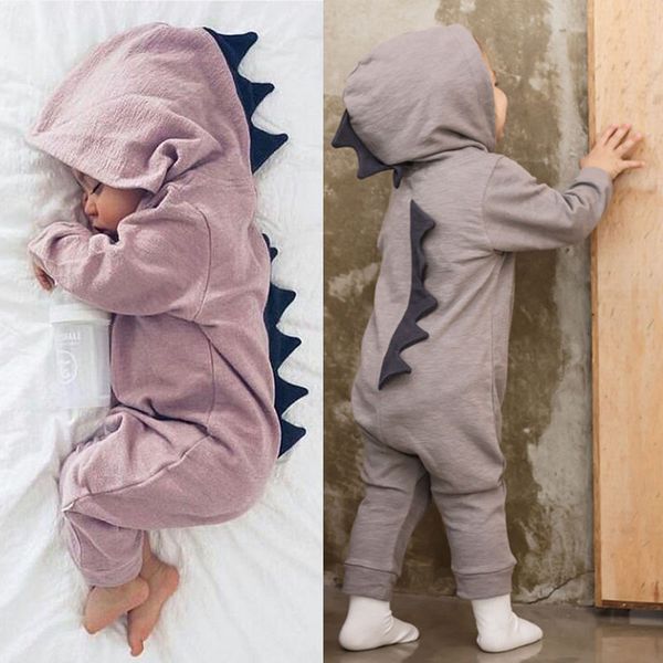 

Готовый шток младенца Прекрасный Динозавр Ползунки Детская одежда Дизайнерская