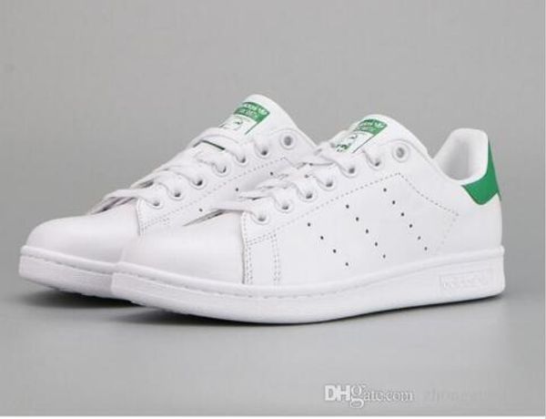 

new stan smith shoes 2017 classic casual shoes wholesale smith men running shoes casual leather women sport sneakers, Black