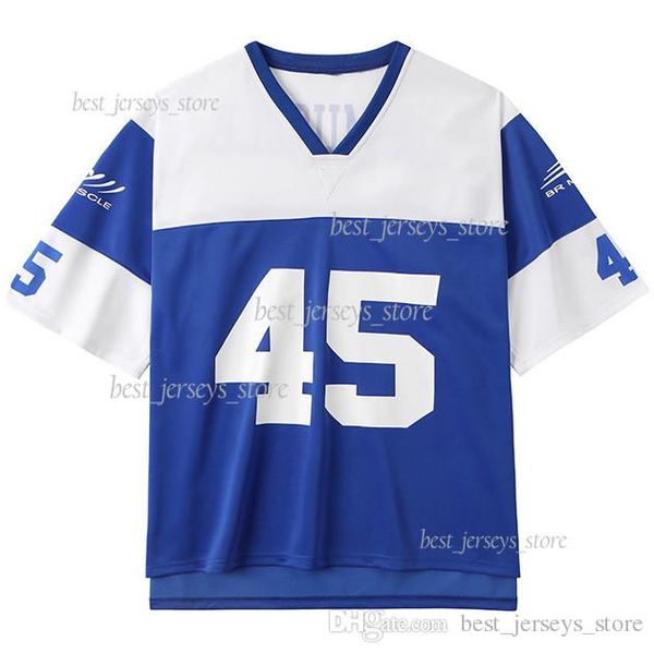 

Men's T-shirt Thin Casual Suit American Rugby Collision-proof Suit Best selling Jersey 18/19 New 100% Stitched 5621