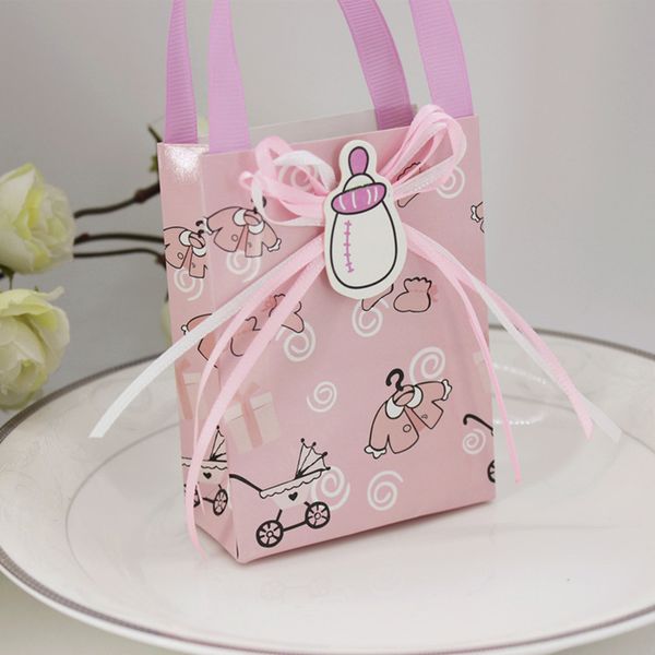 

12pcs baby boy girl shower sweet candy gift boxes christmas party favour bag new