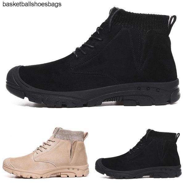 

large 2020 size beige cotton type9 winter triple black grey man boy men boots mens sneakers boot trainers outdoor walking shoes