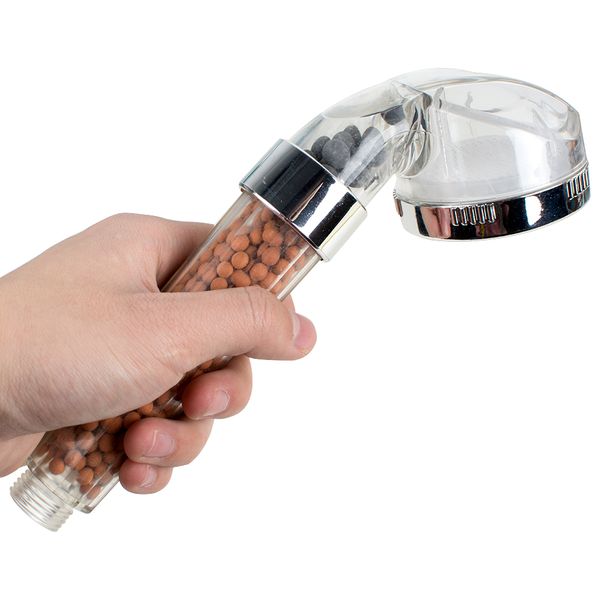 

handheld showerhead filters water saving adjustable shower head