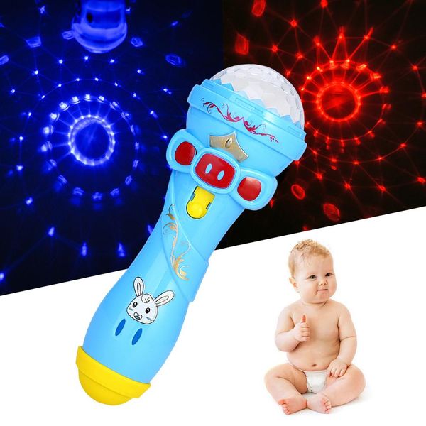 

microphone model lighting toys flashing projector toys kids karaoke micro toy gift diy funny dynamic shine toys ideoy, Black;brown