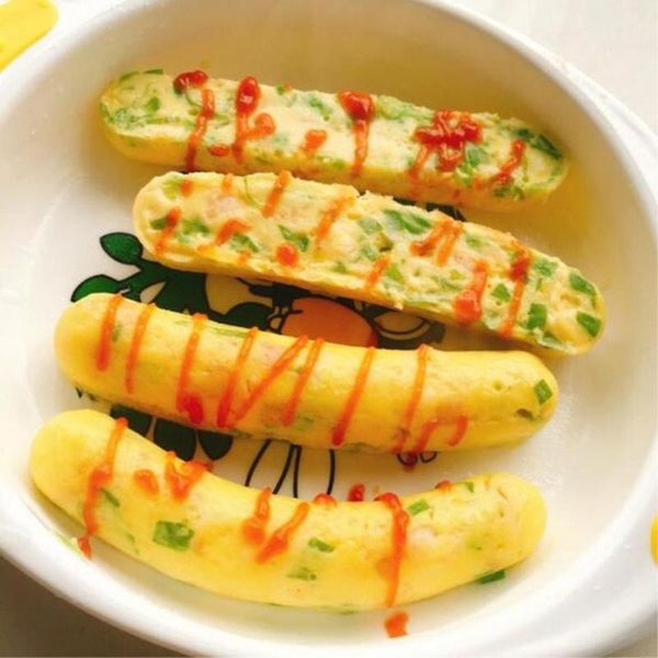

silicone dog mould diy sausage mold baby food supplement baking tools