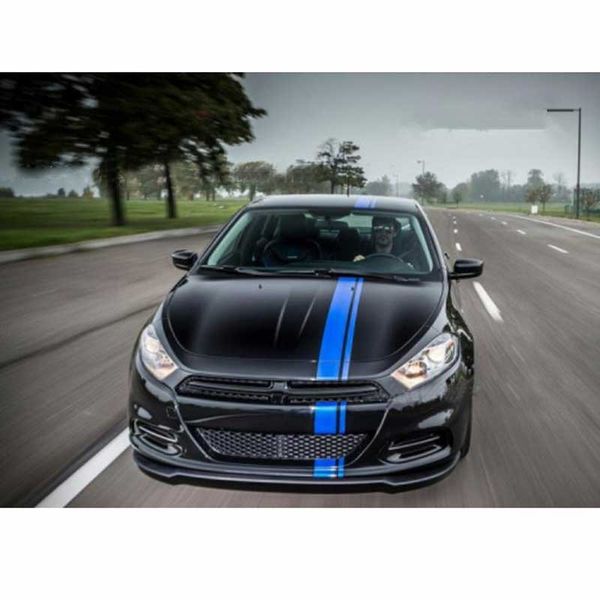 

car modification striped laminating stickers tail stickers hood fashion cover decor