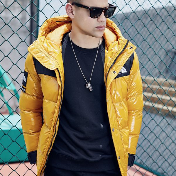 

winter fashion jacket down jacket coat men and women winter warm jacket, Black
