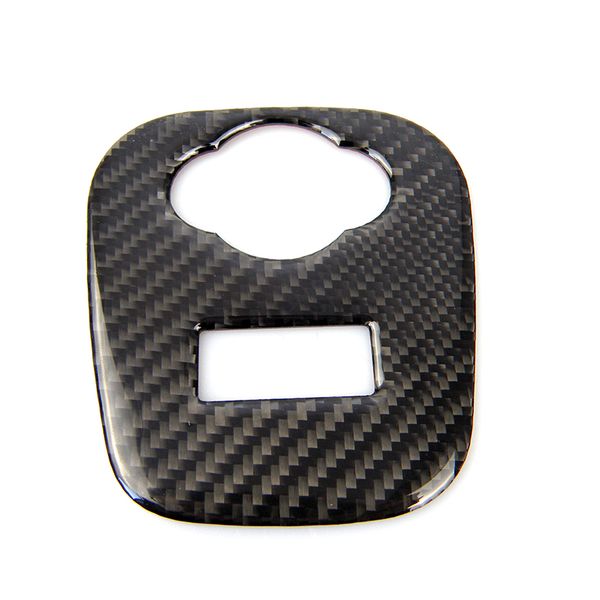 

gtparts carbon fiber cigarette lighter usb aux console panel decal interior stickers for mini cooper f55 f56 car accessories