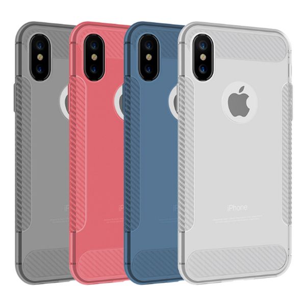

translucent silicone phone case for iphone xs max xr x 8 7 6 5 6s plus soft tpu back cover case