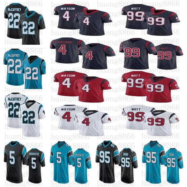 

Мужчины Хьюстон Техасский 4 Deshaun Уотсон 99 J.J. Watt Каролина 22 Кристиан McCaffrey 5 Бриджвотера Panther Джерси