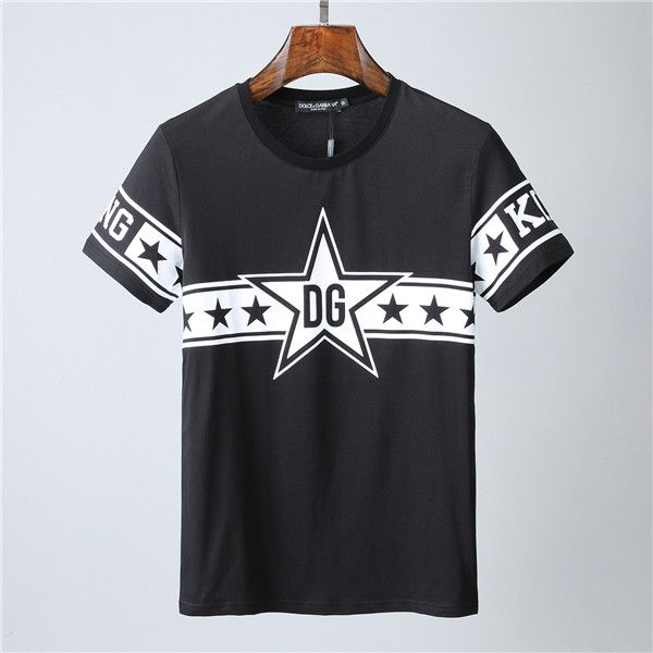 

2019 new luxury printed phillip t shirt brand t-shirt fashion casual o-neck men's summer short sleeve brand clothing, White;black