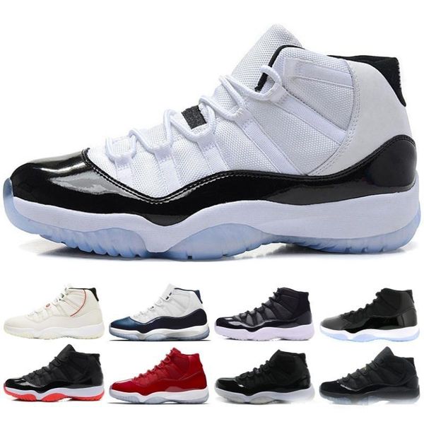

concord high 45 11 xi 11s cap and gown prm heiress gym red chicago platinum tint space jams men basketball shoes sports sneakers