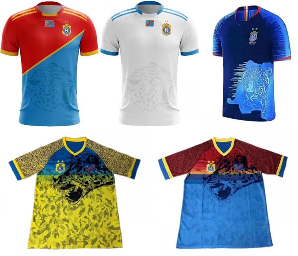 

19 20 congo occer jer ey 2020 congo home occer uniform national team congo african cup hort leeve football hirt