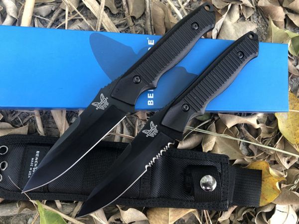 

Benchmade BM 140 закрепленное лезвие ножа 440C EDC тактическая оболочка сь нож выживания походы спасательное оборудование ножи BM940 bm140 bm550