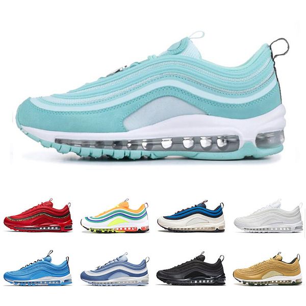 Nike Air Max 97 Nuevo Zapatillas De Correr Para Hombre Mujer Triple Negro Blanco Lengüeta De Tiro Zapatillas Deportivas De Color Rosa Para Hombre Nike Air Max 97 Nuevo Zapatillas De Correr Para Hombre Mujer Triple Negro Blanco Lengüeta De Tiro Zapatillas Deportivas De Color Rosa Para Hombre