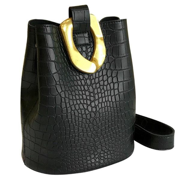 

камень шаблон сумки для женщин мода bucket shoulder bag small vintage pu кожа леди сумочка bolsos mujer сак
