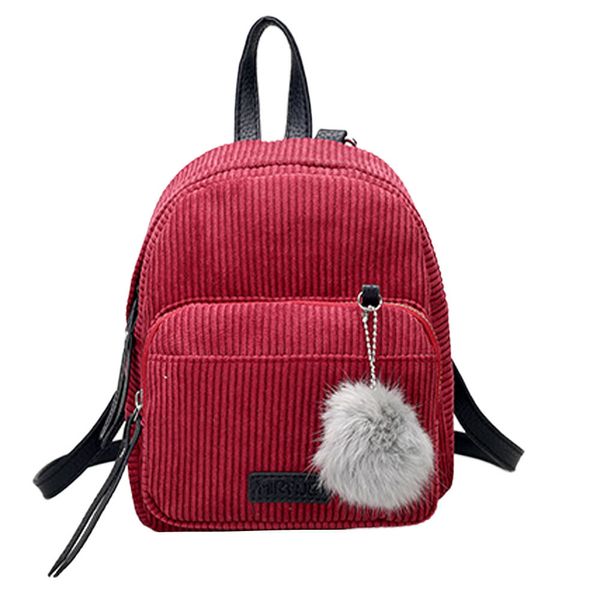 

backpacks school bags for teenage girls women corduroy backpacks schoolbags travel shoulder daypack mochila rucksack#l5%