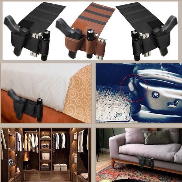 

new invisible holster car seat mattress hidden quick holster can be equipped with flashlights and clip