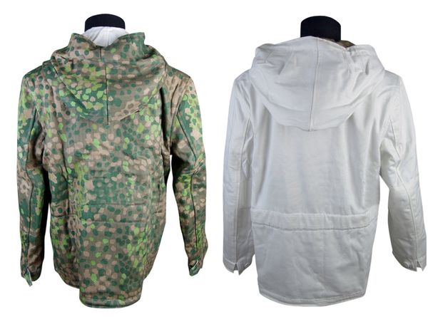

german dot 44 winter camouflage reversible parka in sizes