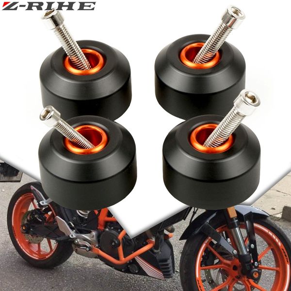 

for duke 390 duke 125 200 motorcycle front and rear fork wheel frame slider crash pad protector dirt falling protection