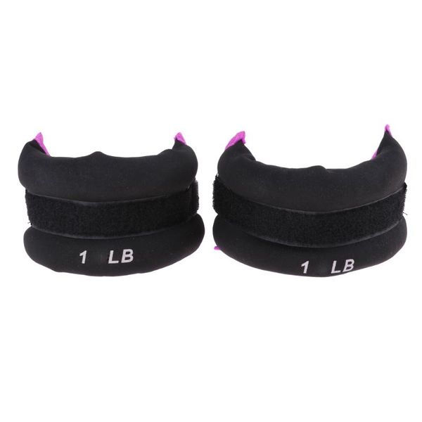 

pair ankle wrist weights resistance strength running training aids trainer - 1.5 lb & 1 lb