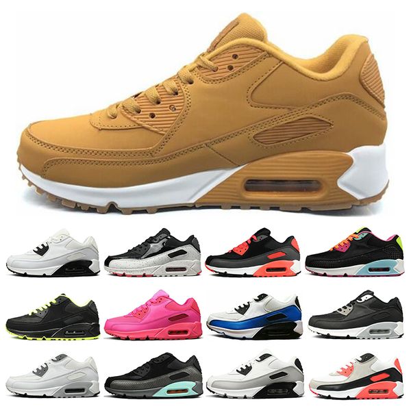 

classic yellow white mens womens running shoes black pink mens trainers cushion surface breathable sports sneakers size 36-46